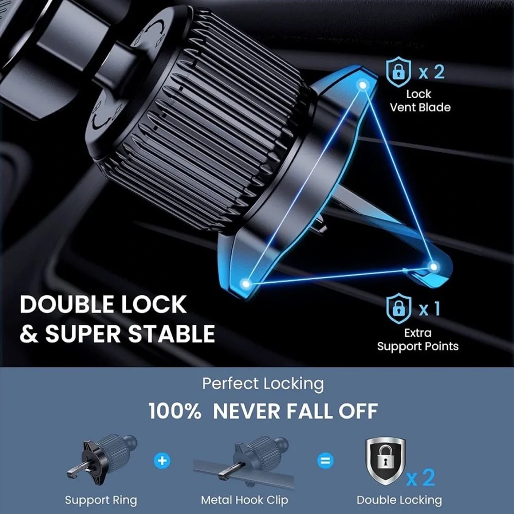 Universal Black Car Phone Mount